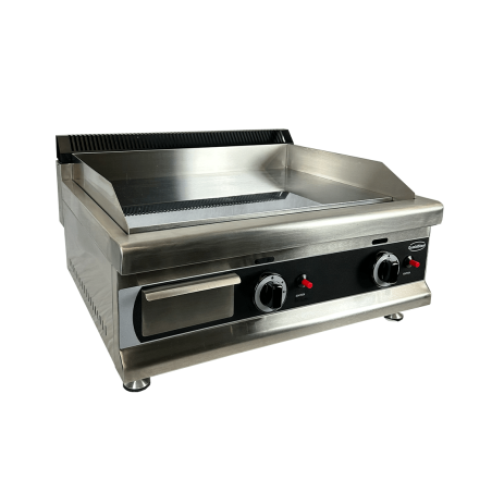 Gasgrill Gladde en Verchroomde Plaat - 650 x 575 Mm - CombiSteel