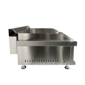 Gasgrill Gladde en Verchroomde Plaat - 650 x 575 Mm - CombiSteel