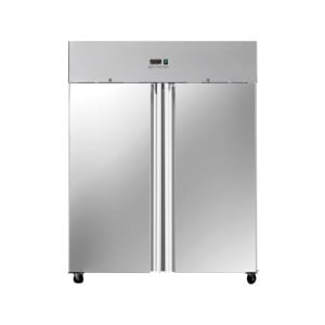 Negatieve Kast 1400 L RVS 2 Deuren GN 2/1 Geventileerd