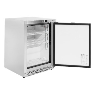 Negatieve RVS Koelkast 170 L -18°C Onderbouw