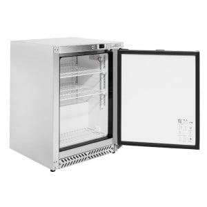 Stainless Steel Negative Refrigerated Cabinet 170 L -18°C Under Counter