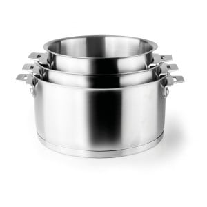 Set de 3 Casseroles avec Poignée Combi - Lacor
