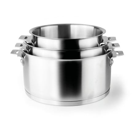 Set de 3 Casseroles avec Poignée Combi - Lacor