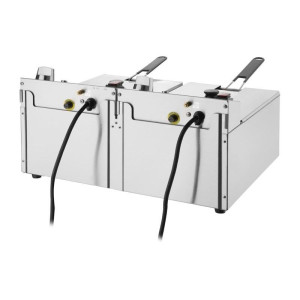 Dubbele Elektrische Friteuse - 2X5L - Buffalo
