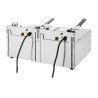 Dubbele Elektrische Friteuse - 2X5L - Buffalo