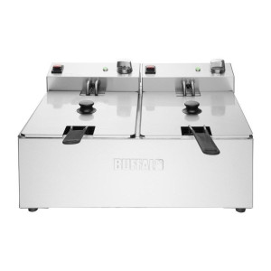 Doppelte elektrische Fritteuse - 2X5L - Buffalo
