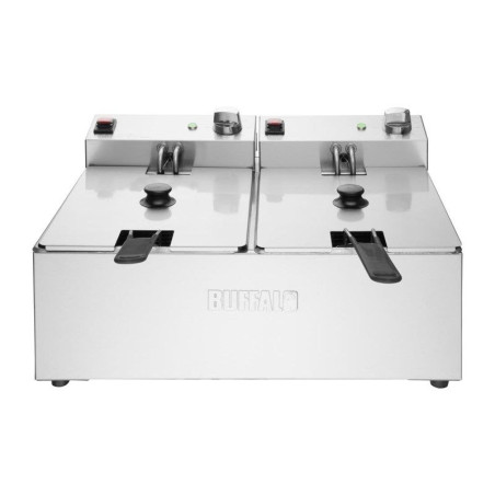 Dubbele Elektrische Friteuse - 2X5L - Buffalo