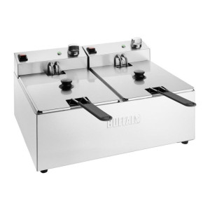 Dubbele Elektrische Friteuse - 2X5L - Buffalo