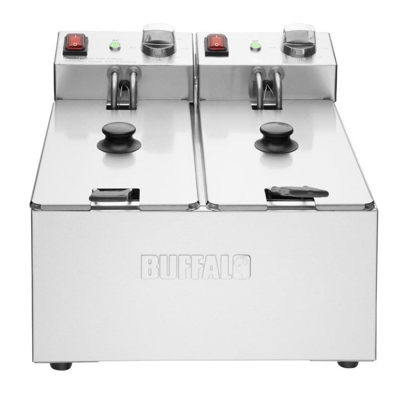 Doppelfritteuse - 2 x 3 L - Buffalo Doppelfritteuse - 2 x 3 L - Buffalo