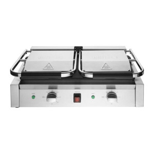 Grill-Doppelkontakt Bistro Glatt/Glatt 230V - Buffalo