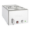 Bain-Marie with Drain Tap and GN Pans