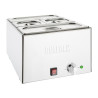 Bain-Marie Met Bakken - 2 x GN 1/3 en 2 x GN 1/6 - Buffalo