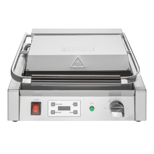 Grote Contactgrill Enkel Geribbeld en Glad - Buffalo