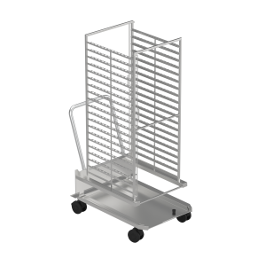 Chariot à Plateaux avec Guides - Mychef GN 2/1