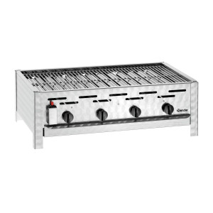 Tischgrill - Gas-Kombination - 4 Brenner - Bartscher