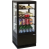 Mini Professionele Koelvitrine Bartscher - 78 L Zwart