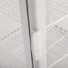 Witte Positieve Koelvitrine 2 Gebogen Deuren 86 L - Polar
