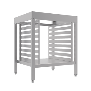 Unterstützung mit Schienen GN 2/1 - 8 Ebenen für Ofen 6 GN 2/1 - Mychef