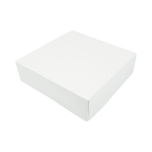 Witte Kartonnen Gebaksdoos - 29 x 29 cm - Set van 50 - FourniResto