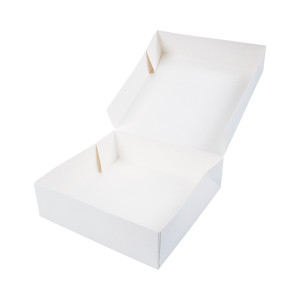 Witte Kartonnen Gebaksdoos - 29 x 29 cm - Set van 50 - FourniResto