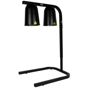 Zwarte Verwarmingslamp Twee - 500 W