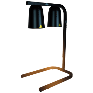 Black Two Heating Lamp - 500 W