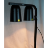 Lampe Zwei Heizlampe Schwarz - 500 W