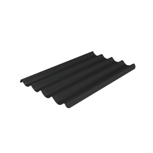 Black Bread Tray 600x400 mm Mychef - Professional Quality