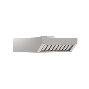 Front Condensation Hood GN 2/3 Compact Mychef: Efficient vapor extraction for professional kitchen.
