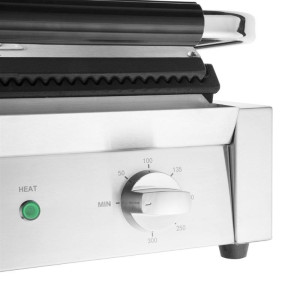 Grill Contactplaat Enkel Geribbeld/Geribbeld - Buffalo