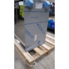 Edelstahl-Wandschrank mit Schiebetüren - L 1400 x T 400 mm - Gastro M