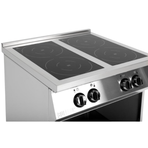 4-Burner Induction Hob with Base - 400 V