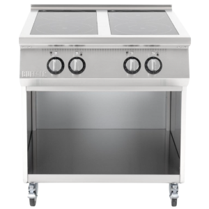Inductiekookplaat met 4 Kookzones en Onderbouw - 400 V