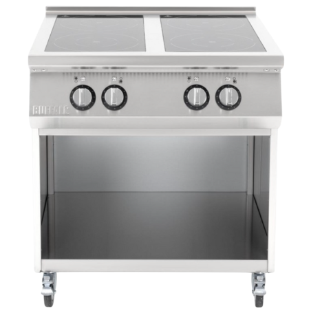 Inductiekookplaat met 4 Kookzones en Onderbouw - 400 V