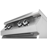 Inductiekookplaat met 4 Kookzones en Onderbouw - 400 V