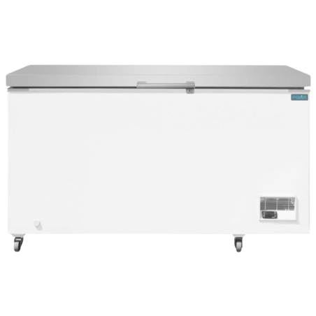 Gefriertruhe mit Edelstahldeckel - 378 L