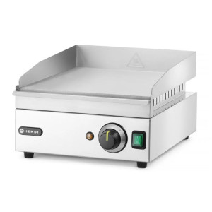 Elektrogrill Glatte Platte - 326 x 445 mm - HENDI