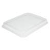 PET deksels voor recycleerbare maaltijdtrays 263 x 201 mm - Set van 90 - Faerch