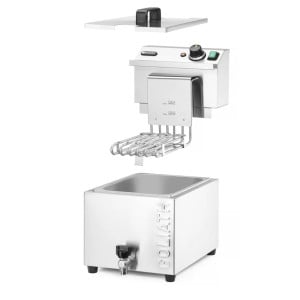 Deep fryer with Drain Tap - 10 L - HENDI