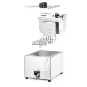 Friteuse avec Robinet de Vidange - 10 L - HENDI