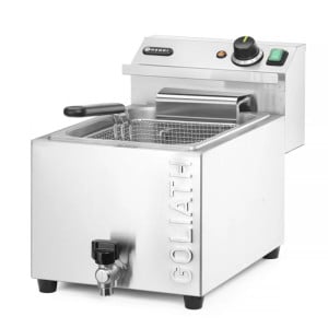 Deep fryer with Drain Tap - 10 L - HENDI