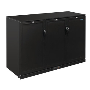 Refrigerated Back Bar - 3 Full Swing Doors - 330L - Polar