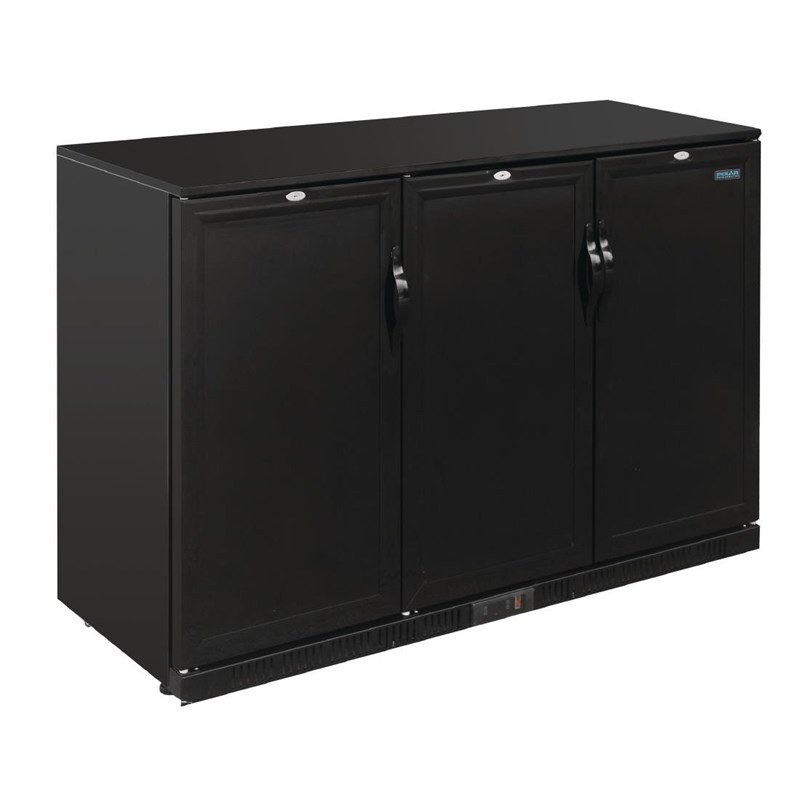 Refrigerated Back Bar - 3 Full Swing Doors - 330L - Polar Refrigerated Back Bar - 3 Full Swing Doors - 330L - Polar