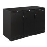 Refrigerated Back Bar - 3 Full Swing Doors - 330L - Polar