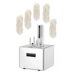 Glaspolijstmachine - 4 Borstels - HENDI