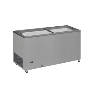 Vrieskast met glazen schuifdeuren - 400 L