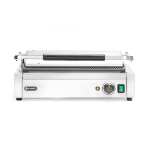 Grill de Contact Panini XL - Geribbelde Plaat - HENDI