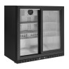 Achterbar Koelkast Compact 2 deuren met glas voor restaurant, bar, brasserie.