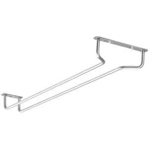Edelstahl-Glasuntersetzer - 1 Reihe