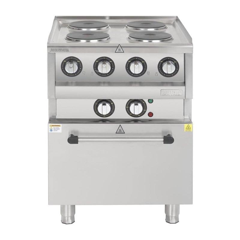 Fourneau Électrique sur Four à Convection GN 1/1 600 - Buffalo Fourneau Électrique sur Four à Convection GN 1/1 600 - Buffalo